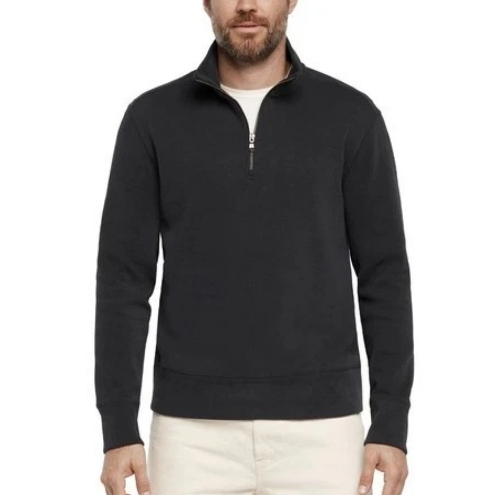 Banana Republic Men's 1/4 Zip Pullover Sweatshirt New Size Large